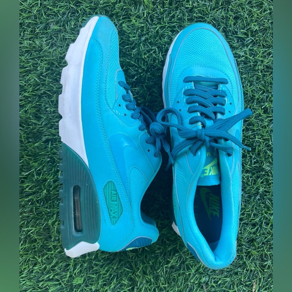 Nike Airmax 90 Aqua Blue Sneakers